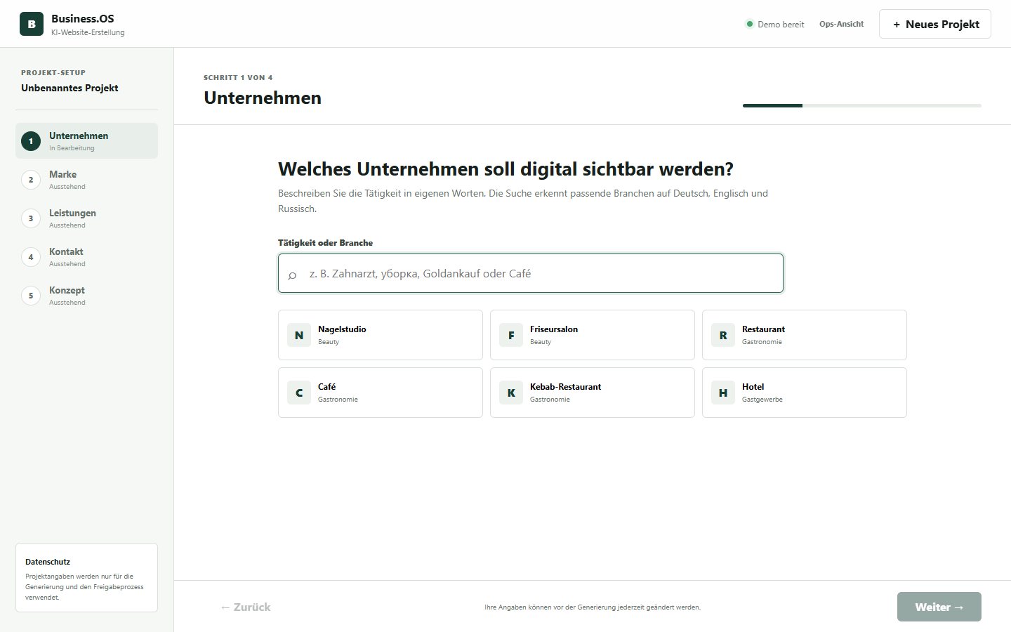 AI Website Builder